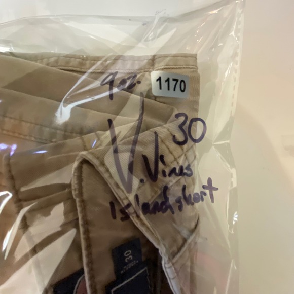 Vineyard Vines Island‎ Shorts Mens 30 Khaki Cotton Stretch Chino Casual - Picture 10 of 10